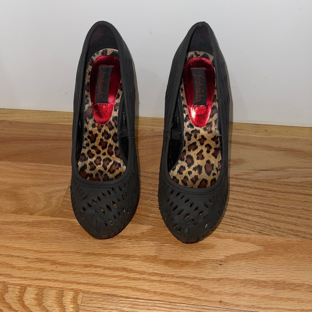 Frederick's of Hollywood black heels